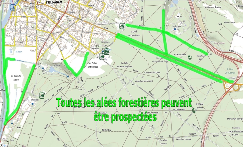 Zones de nettoyage secteur Sud