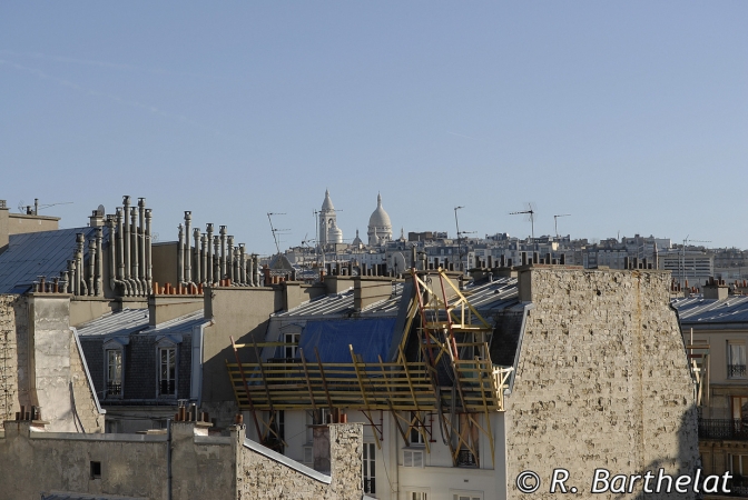 Les toits de Paris