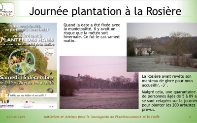 Journée Plantation à la Rosière